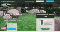 Desktop Screenshot of heavenlygreens.com